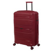 it luggage Momentous German Red Large-28 inches Expandable Polypropylene Hardsided with TSA Lock & Wet Pouch Inside 8 Wheel Trolley Bag
