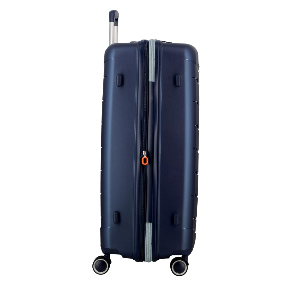 FURANO 2 FU2028 Midnight Blue-Large-76cm Expandable Hardsided 8 Wheel Luggage with TSA Lock