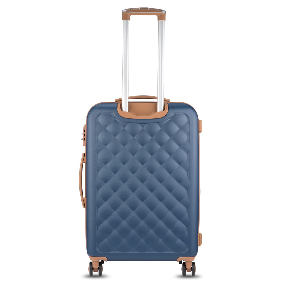 it luggage Fashionista Blue Set of 2-Medium & Cabin-24 & 20 inches Expandable Hardsided with TSA Lock & Wet Pouch Inside 8 Wheel Trolley Bag