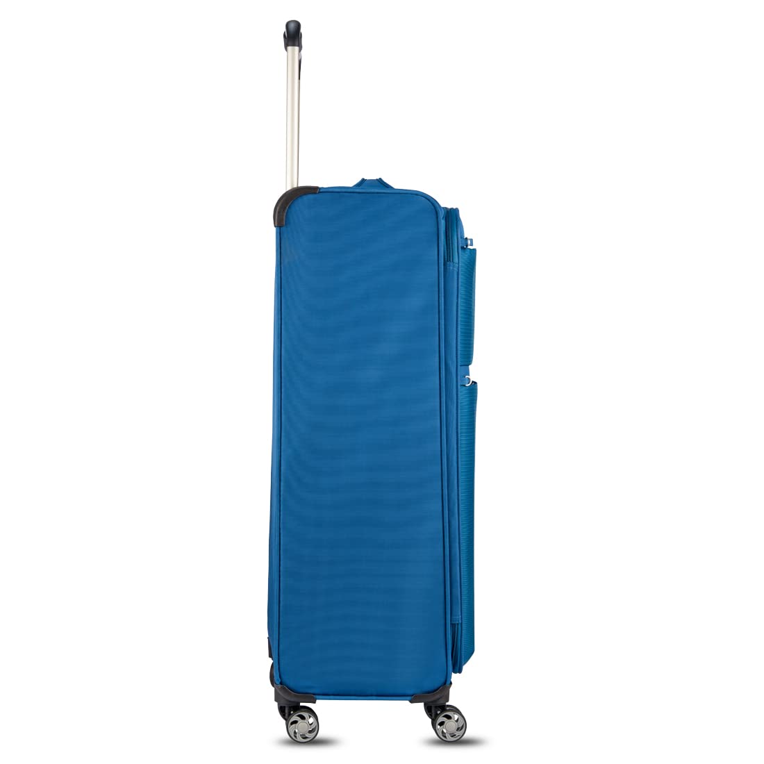 it luggage World's Lightest Bag 70 Cm Medium Polyester Soft-Sided 8 Spinner Trolley Bag (Two Tone Blue)