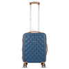 it luggage Fashionista Blue Cabin- 20 inches Expandable Hardsided with TSA Lock & Wet Pouch Inside 8 Wheel Trolley Bag