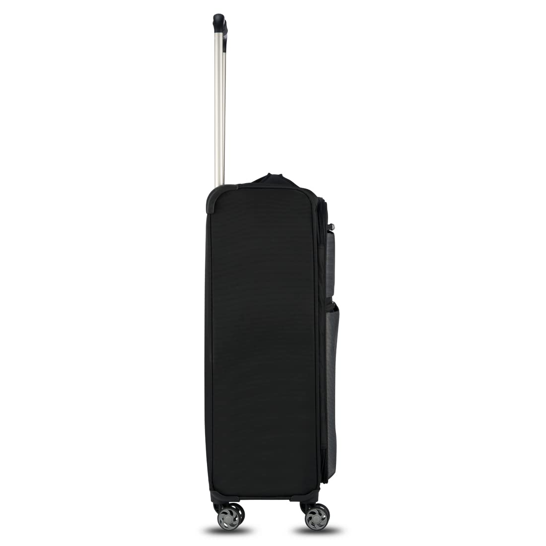 it luggage Polyester| World's Lightest Bag | Debonair-Small-Black-54Cm| Softsided| Cabin luggage | 8 Spinner Wheel Trolley Bag