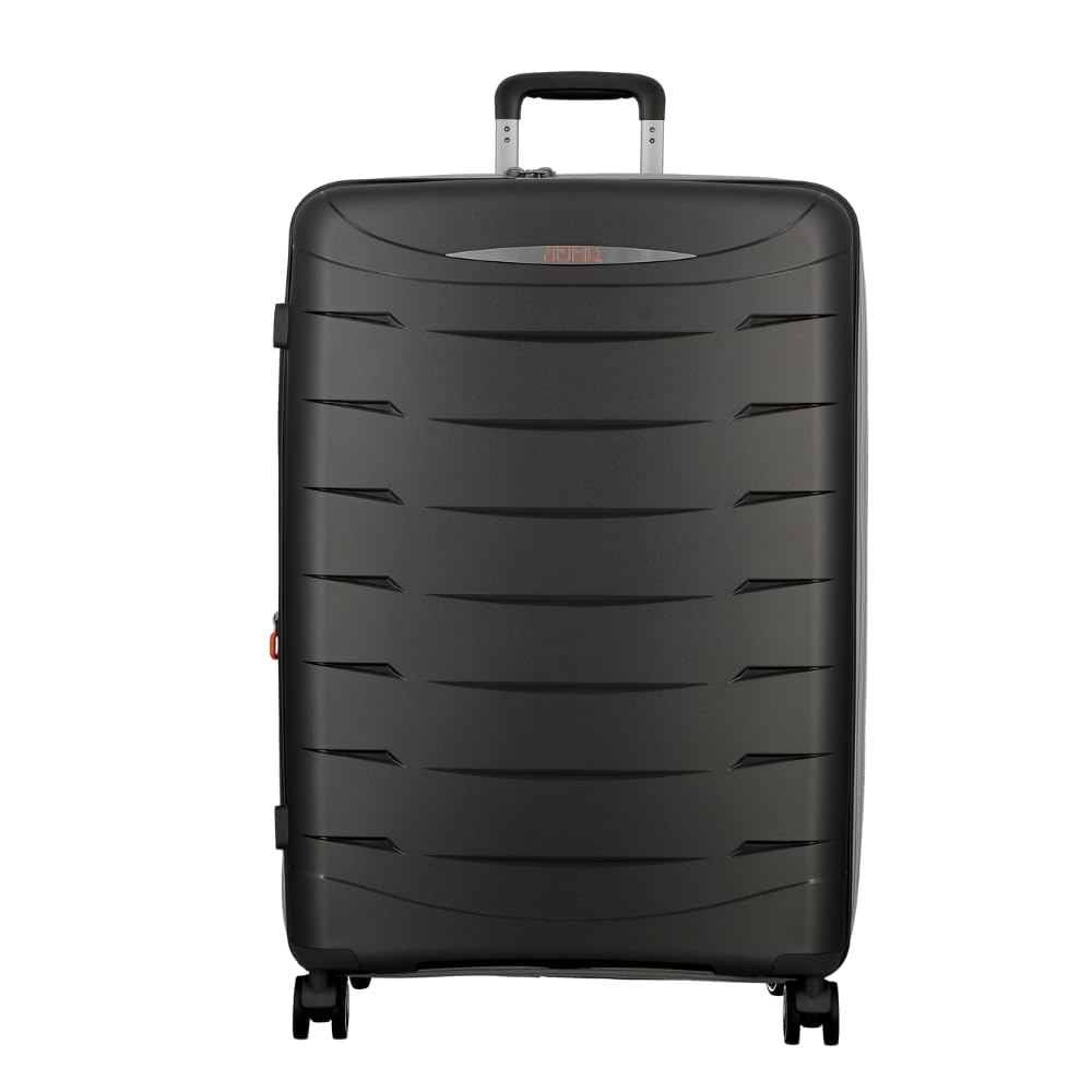 JUMP FURANO 2 FU2028 Carbon Black-Large-76cm Expandable Hardsided 8 Wheel Luggage with TSA Lock