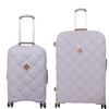 it luggage- Embellish-Combo-Large & Small-28 & 20 inches-Hardsided-ABS-Expandable-Cabin & Check-in Luggage-8 Wheel Trolley Bag
