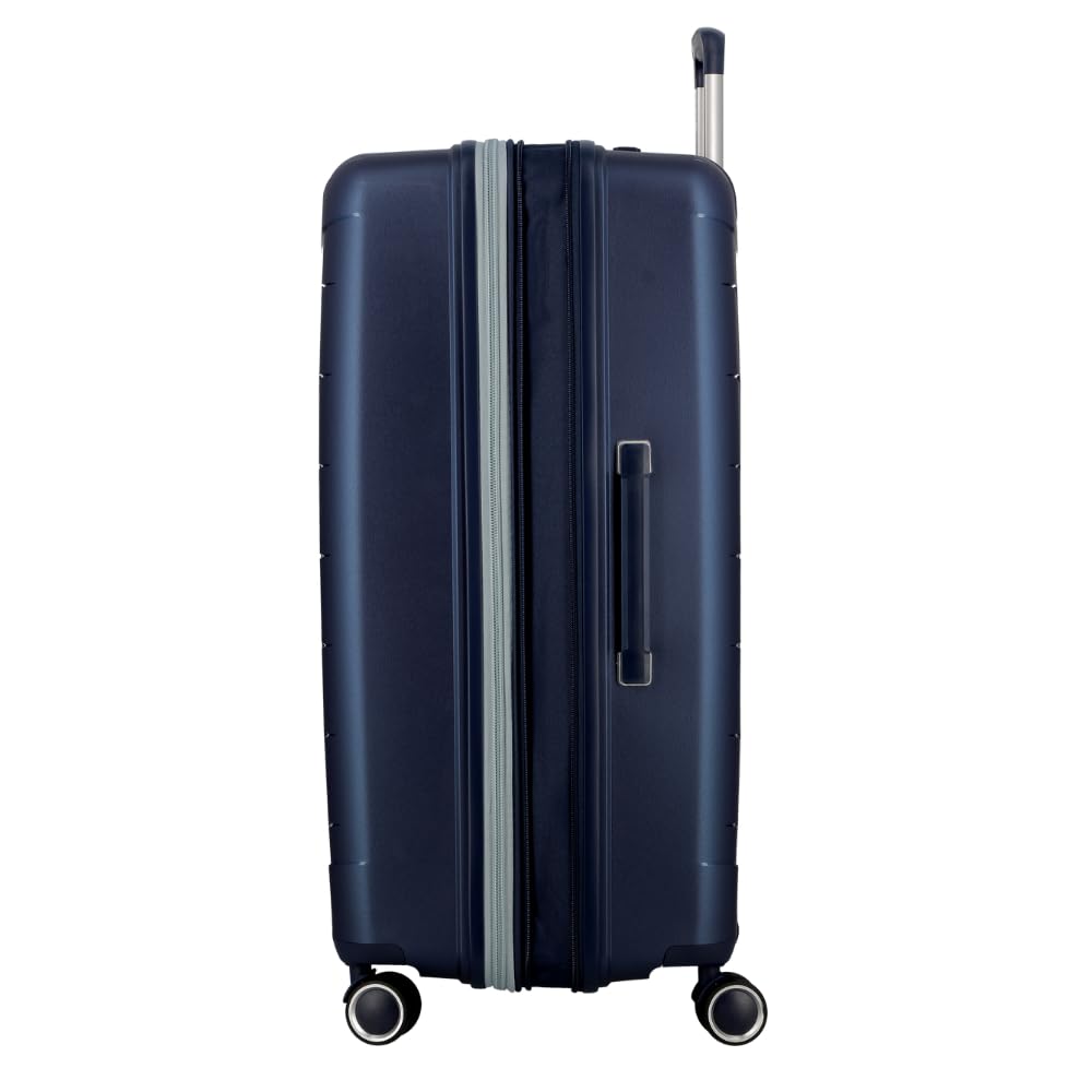 FURANO 2 FU2028 Midnight Blue-Large-76cm Expandable Hardsided 8 Wheel Luggage with TSA Lock