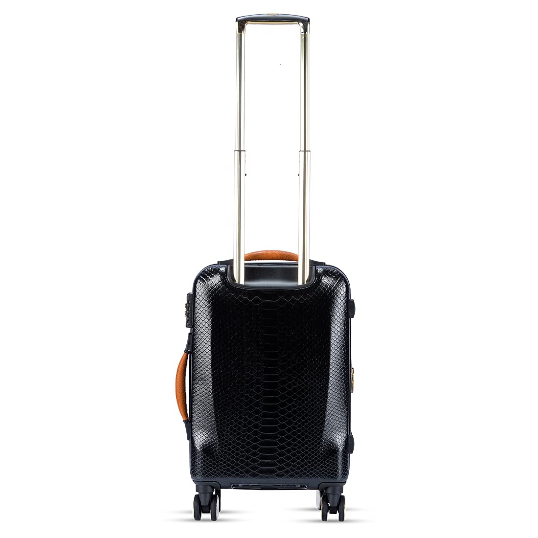 it luggage Resolute-Black- Cabin- 20 inches Expandable Hardsided 8 Wheel Luggage Trolley Small Suitcase Carry-on luggage-55.5cm with TSA Lock
