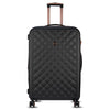 it luggage Fashionista Black Large-28 inches Expandable Hardsided with TSA Lock & Wet Pouch Inside 8 Wheel Trolley Bag