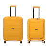 it luggage Momentous Mango Yellow Set of 2-24 & 20 inches Cabin with Padded Laptop Section & Medium Expandable Polypropylene Hardsided with TSA Lock & Wet Pouch Inside 8 Wheel Trolley Bag