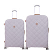 it luggage- Embellish-Beige-Combo- Large & Medium-28 & 24 inches-Hardsided-ABS-Expandable-Check-in Luggage-8 Wheel Trolley Bag