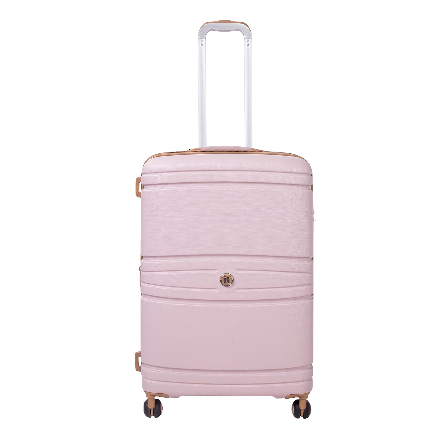 it luggage-Quintessential-Mauve Pink-Medium 24 inches Expandable Hard Case Beautiful Interior with Wet Pouch Check-in Luggage 8 Wheel Trolley Bag