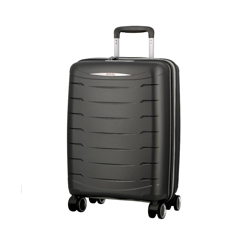 JUMP FURANO2 FU2020 Carbon Black-Cabin-55cm Expandable Hardsided 8 Wheel Luggage with TSA Lock