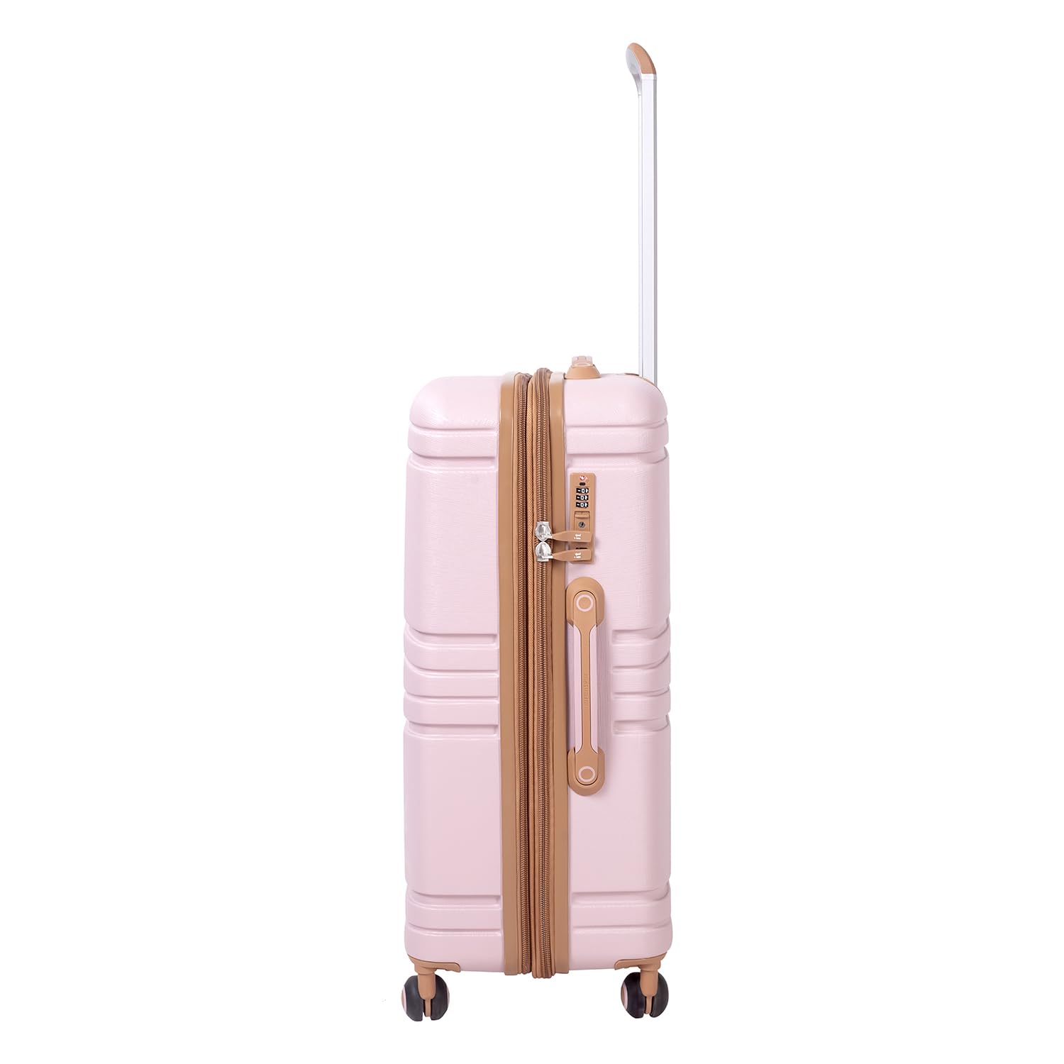 it luggage-Quintessential-Mauve Pink-Set of 3-Large, Medium & Cabin- 28,24,20 inches Expandable Hard Case Beautiful Interior with Wet Pouch Carry-on & Check-in Luggage 8 Wheel Trolley Bag