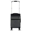 it luggage Polyester| World's Lightest Bag | Debonair-Small-Black-54Cm| Softsided| Cabin luggage | 8 Spinner Wheel Trolley Bag