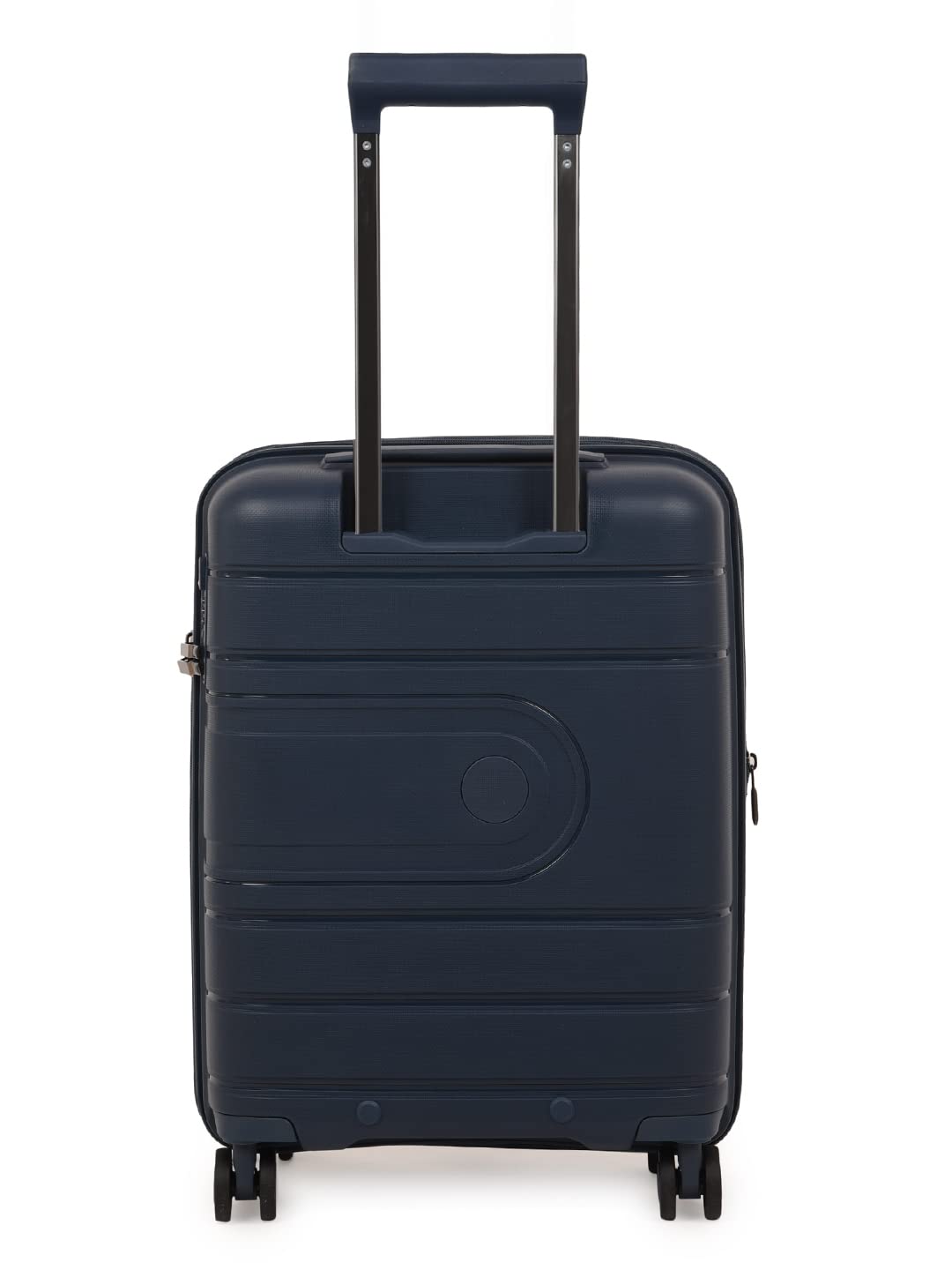 it luggage Eco Tough Blue Cabin-20 inches Expandable Eco-Friendly Polypropylene Hardsided with TSA Lock & Wet Pouch Inside 8 Wheel Trolley Bag