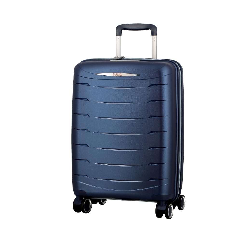 JUMP FURANO2 FU2020 Midnight Blue-Cabin-55cm Expandable Hardsided 8 Wheel Luggage with TSA Lock