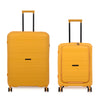 it luggage Momentous Mango Yellow Set of 2-28 & 20 inches Cabin with Padded Laptop Section & Large Expandable Polypropylene Hardsided with TSA Lock 8 Wheel Trolley Bag
