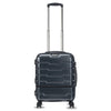 it luggage Prosperous |Metallic Grey-Cabin with Padded Laptop Section-54cms | Expandable | Polycarbonate| Hardsided Suitcase Travel Bag | 8 Wheel Trolley Bag