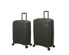 it luggage Spontaneous Olive Set of 2- Large & Cabin-28 & 20 inches Expandable Anti-Theft Zipper Polypropylene Hardsided with TSA Lock 8 Wheel Trolley Bag