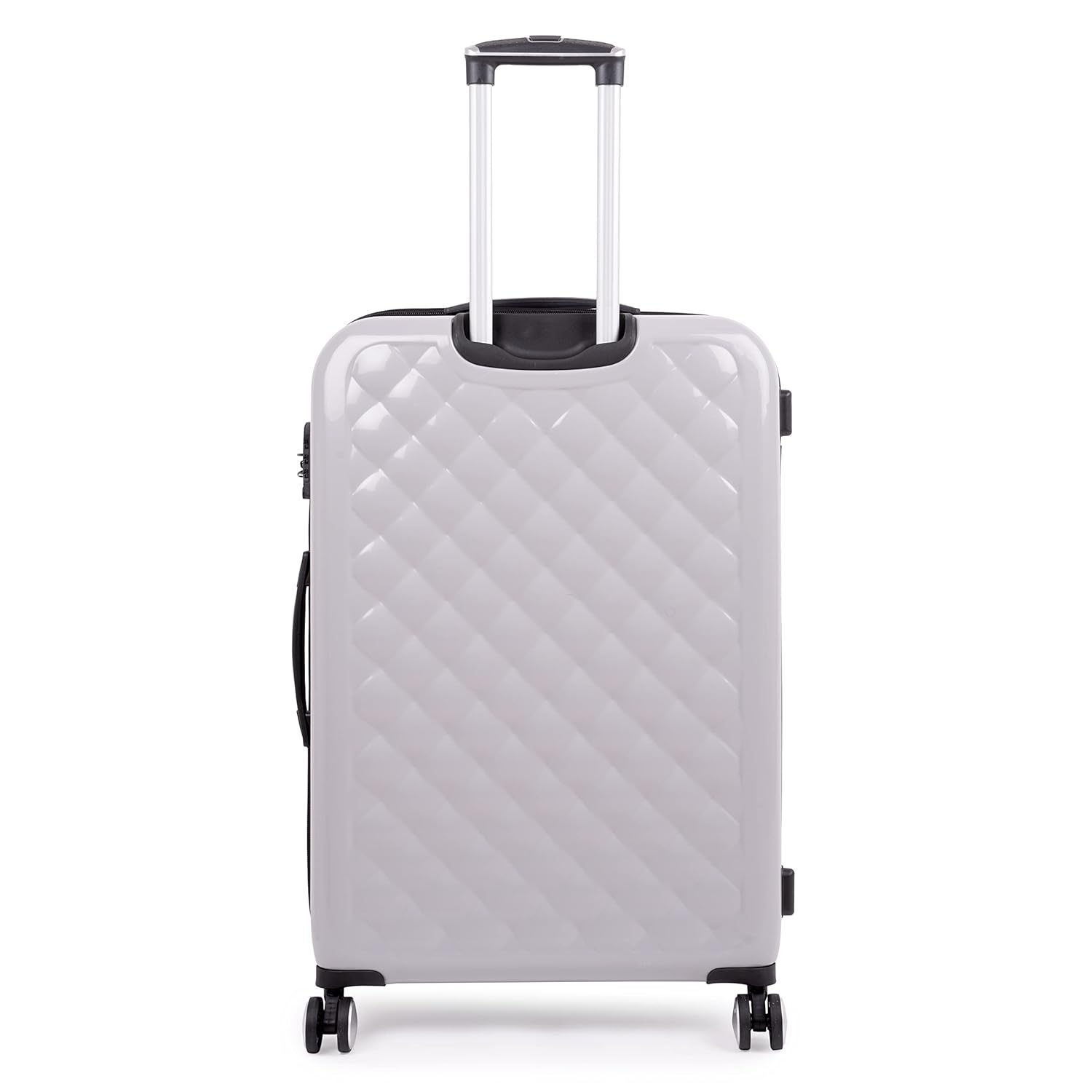 it luggage Fashionista Glossy Grey Large-28 inches Expandable PC Hardsided with TSA Lock 8 Wheel Trolley Bag