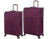 it luggage Bewitching-Purple-Set of 2-Large & Medium-28,24 inches-Expandable Soft case 8 Wheel Trolley Bag with Shoe Pouch & Wet Pouch Cabin & Check-in Luggage-81cm,71cm