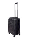 it luggage-Destinations-Black-Cabin-20 inches-Expandable Hardsided Suitcase Travel Bag 8 Wheel Trolley Bag with TSA Lock & Wet Pouch Inside