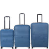it luggage-Eco-Protect-Teal Blue-Set of 3-Large, Medium & Small-28,24 &20 inches- Expandable-Carry-on & Check-in Luggage-Eco-Friendly -ABS-Hardsided Luggage with TSA Lock -8 Wheel Trolley Bag