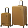 it luggage Rapidity Mustard Set of 2-28 & 20 inches Cabin with Padded Laptop Section & Large Expandable Polycarbonate Hard Case 8 Wheel Trolley Bag with TSA Lock & Wet Pouch Inside