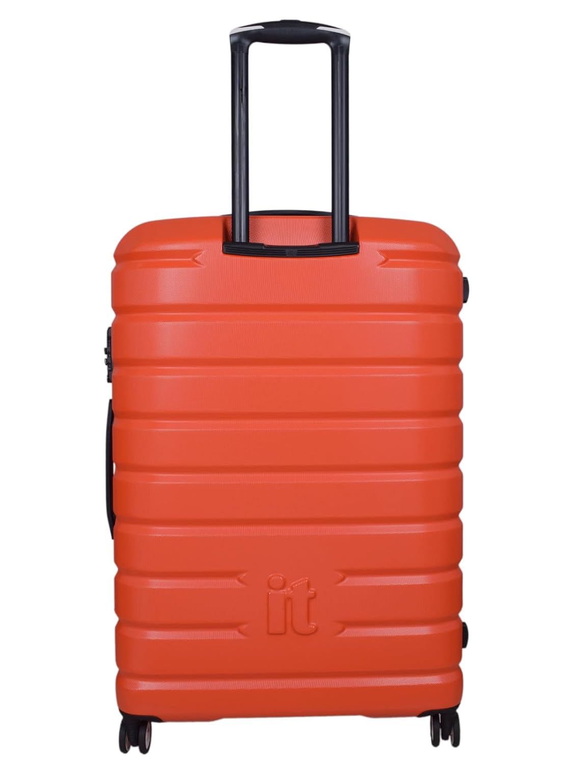 it luggage Intertide Red Large-28 inches Expandable Polycarbonate Hard Case Carry on Luggage TSA Lock 8 Wheel Trolley Bag Water Proof Interior Pocket