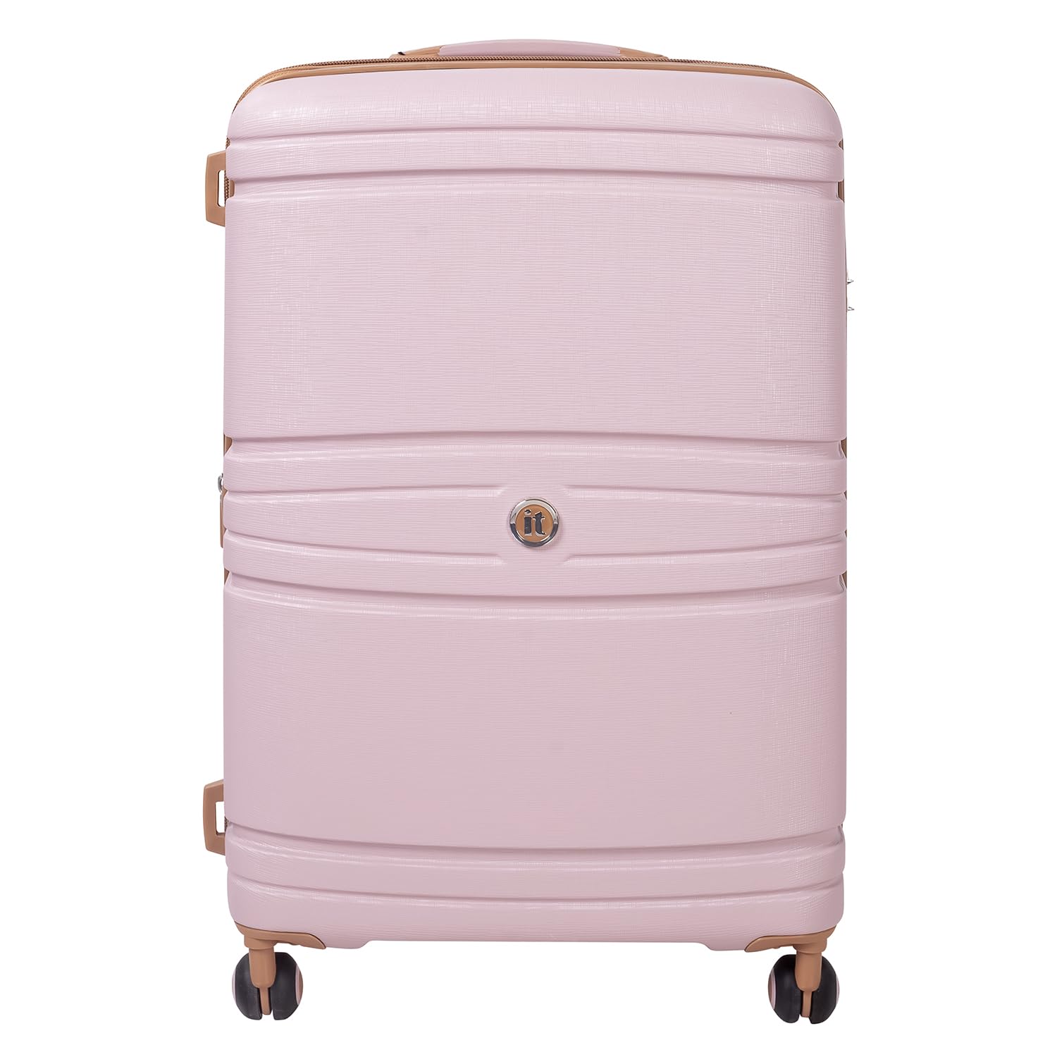 it luggage-Quintessential-Mauve Pink-Large 28 inches Expandable Hard Case Beautiful Interior with Wet Pouch Check-in Luggage 8 Wheel Trolley Bag
