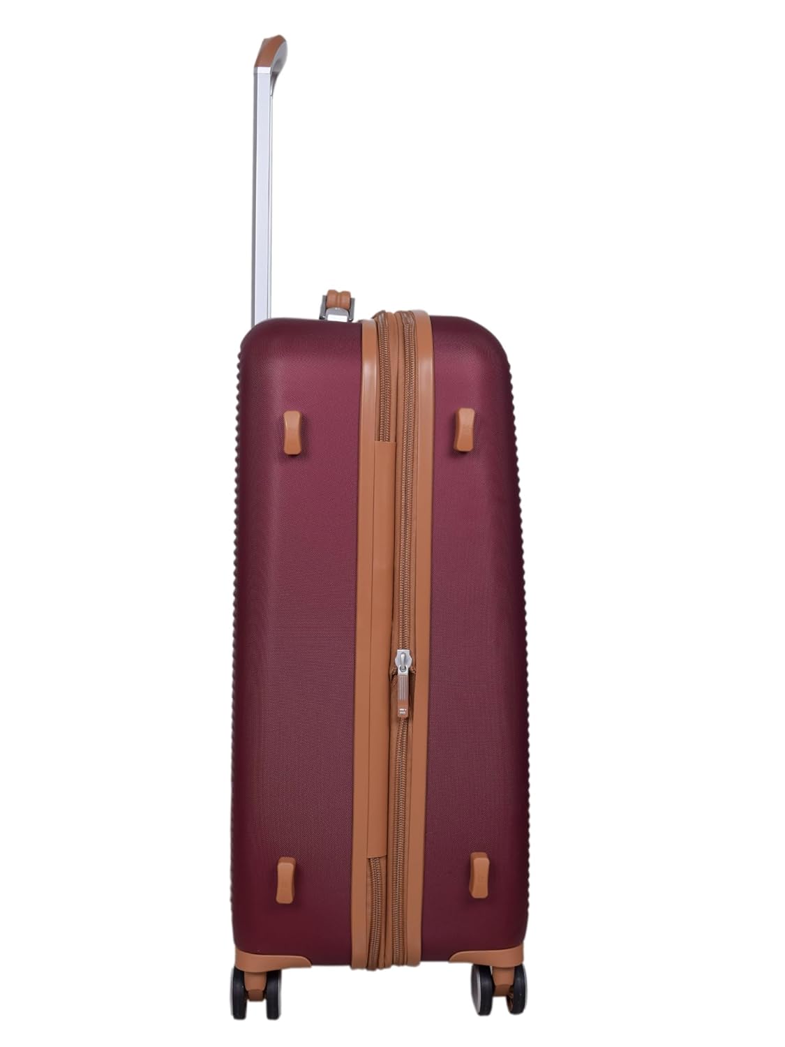 it luggage Shoreside Burgundy-Set of 2-Large, Medium-28 & 24 inches Expandable Check-in Luggage with Wet Pouch Inside Hard Case Beautiful Interior 8 Wheel Trolley Bag