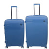 it luggage Spontaneous Blue Set of 2-Large & Medium-28 & 24 inches Check-in Luggage Expandable Anti-Theft Zipper Polypropylene Hardsided with TSA Lock 8 Wheel Trolley Bag