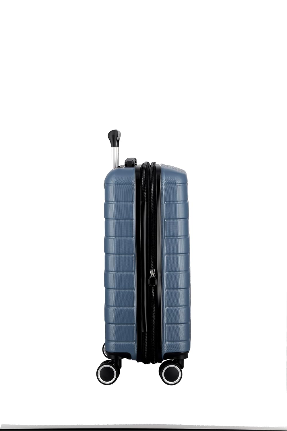 JUMP ESCO ES22-Blue-Cabin-55cm Expandable Hardsided 8 Wheel Luggage with TSA Lock