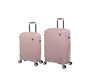 it luggage Spontaneous Soft Pink Set of 2- Medium & Cabin-24 & 20 inches Expandable Anti-Theft Zipper Polypropylene Hardsided with TSA Lock 8 Wheel Trolley Bag