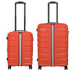 it luggage Intertide Red Set of 2- Medium & Cabin -24 & 20 inches Expandable Polycarbonate Hard Case Check-in & Carry on Luggage TSA Lock 8 Wheel Trolley Bag Water Proof Interior Pocket