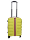 it luggage Intertide Lime Green Cabin-20 inches Expandable Polycarbonate Hard Case Carry on Luggage TSA Lock 8 Wheel Trolley Bag Water Proof Interior Pocket