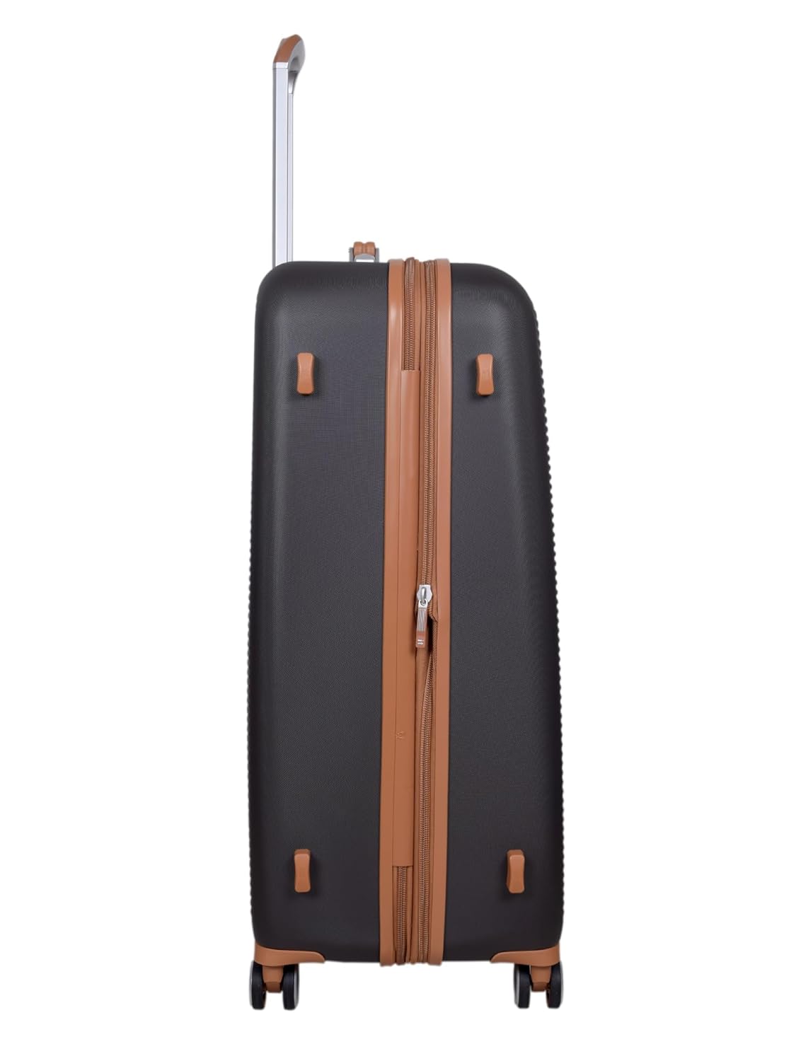 it luggage Shoreside Coffee Brown-Set of 2-Large, Cabin-28 & 20 inches Expandable Cabin & Check-in Luggage with Wet Pouch Inside Hard Case Beautiful Interior 8 Wheel Trolley Bag