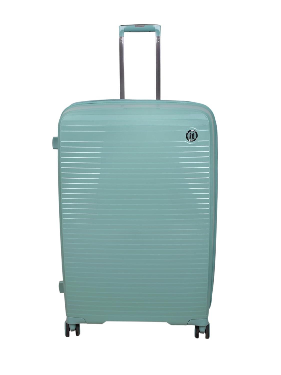 it luggage Spontaneous Green Large-28 inches Expandable Anti-Theft Zipper Polypropylene Hardsided with TSA Lock 8 Wheel Trolley Bag