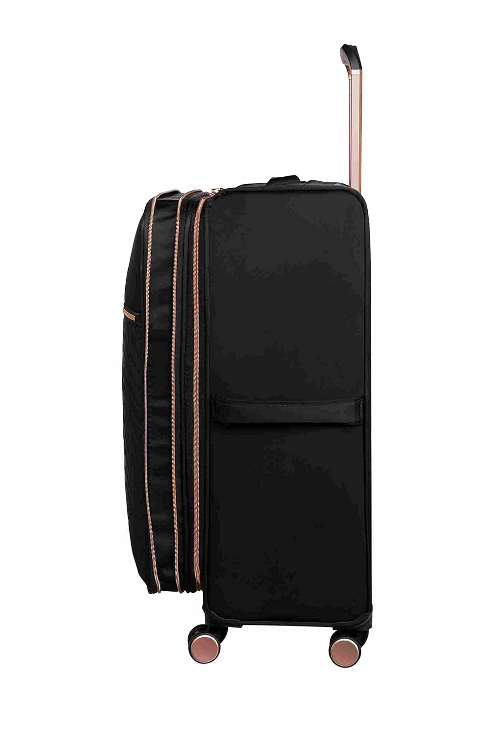 it luggage Bewitching-Black-Set of 4-18,20,24,28 inches Expandable Soft case 8 Wheel Trolley Bag with Shoe Pouch & Wet Pouch Cabin & Check-in Luggage-81cm,71cm,56cm & 45cm