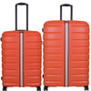it luggage Intertide Red Set of 2-Large & Medium -28 & 24 inches Expandable Polycarbonate Hard Case Check-in Luggage TSA Lock 8 Wheel Trolley Bag Water Proof Interior Pocket