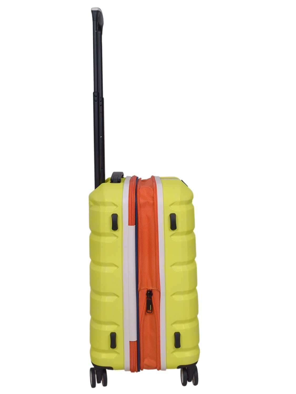 it luggage Intertide Lime Green Cabin-20 inches Expandable Polycarbonate Hard Case Carry on Luggage TSA Lock 8 Wheel Trolley Bag Water Proof Interior Pocket