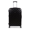 it luggage Fashionista Glossy Black Large-28 inches Expandable PC Hardsided with TSA Lock 8 Wheel Trolley Bag