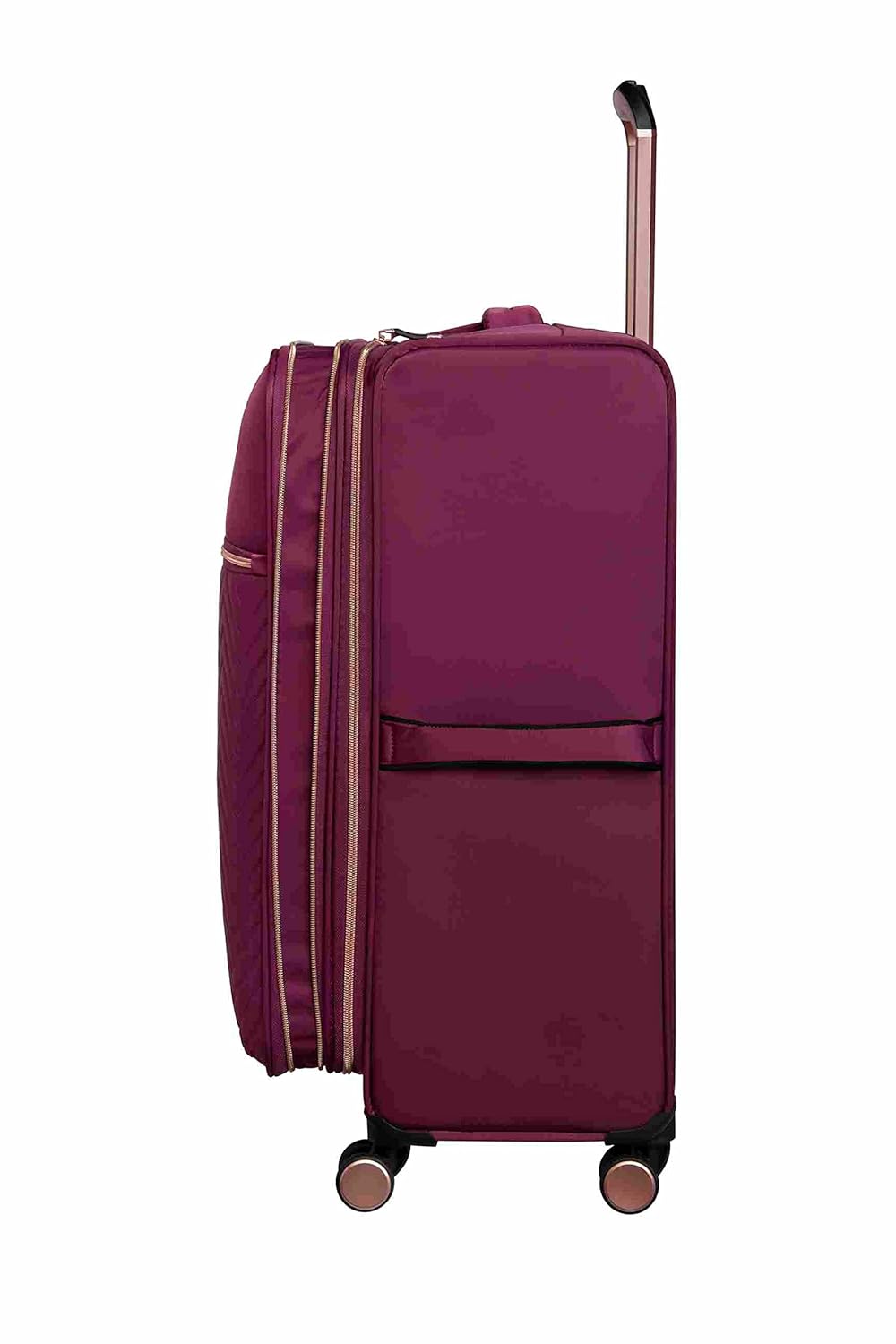 it luggage Bewitching-Purple-Set of 2-Medium & Cabin-24,20 inches-Expandable Soft case 8 Wheel Trolley Bag with Shoe Pouch & Wet Pouch Cabin & Check-in Luggage-71cm,56cm