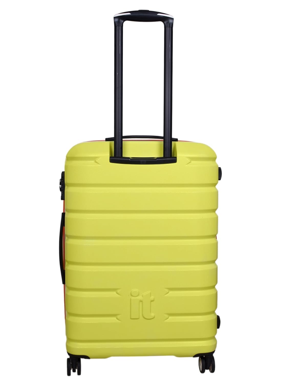 it luggage Intertide Lime Green Set of 2- Medium & Cabin -24 & 20 inches Expandable Polycarbonate Hard Case Check-in & Carry on Luggage TSA Lock 8 Wheel Trolley Bag Water Proof Interior Pocket