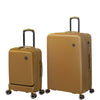 it luggage Rapidity Mustard Set of 2-24 & 20 inches Cabin with Padded Laptop Section & Medium Expandable Polycarbonate Hard Case 8 Wheel Trolley Bag with TSA Lock & Wet Pouch Inside