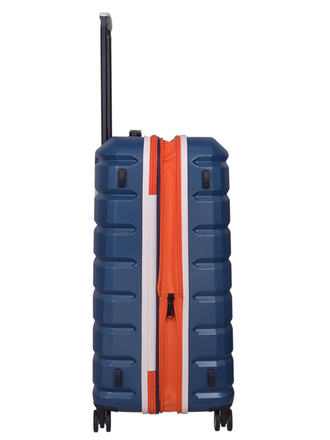it luggage Intertide Blue Large-28 inches Expandable Polycarbonate Hard Case Carry on Luggage TSA Lock 8 Wheel Trolley Bag Water Proof Interior Pocket