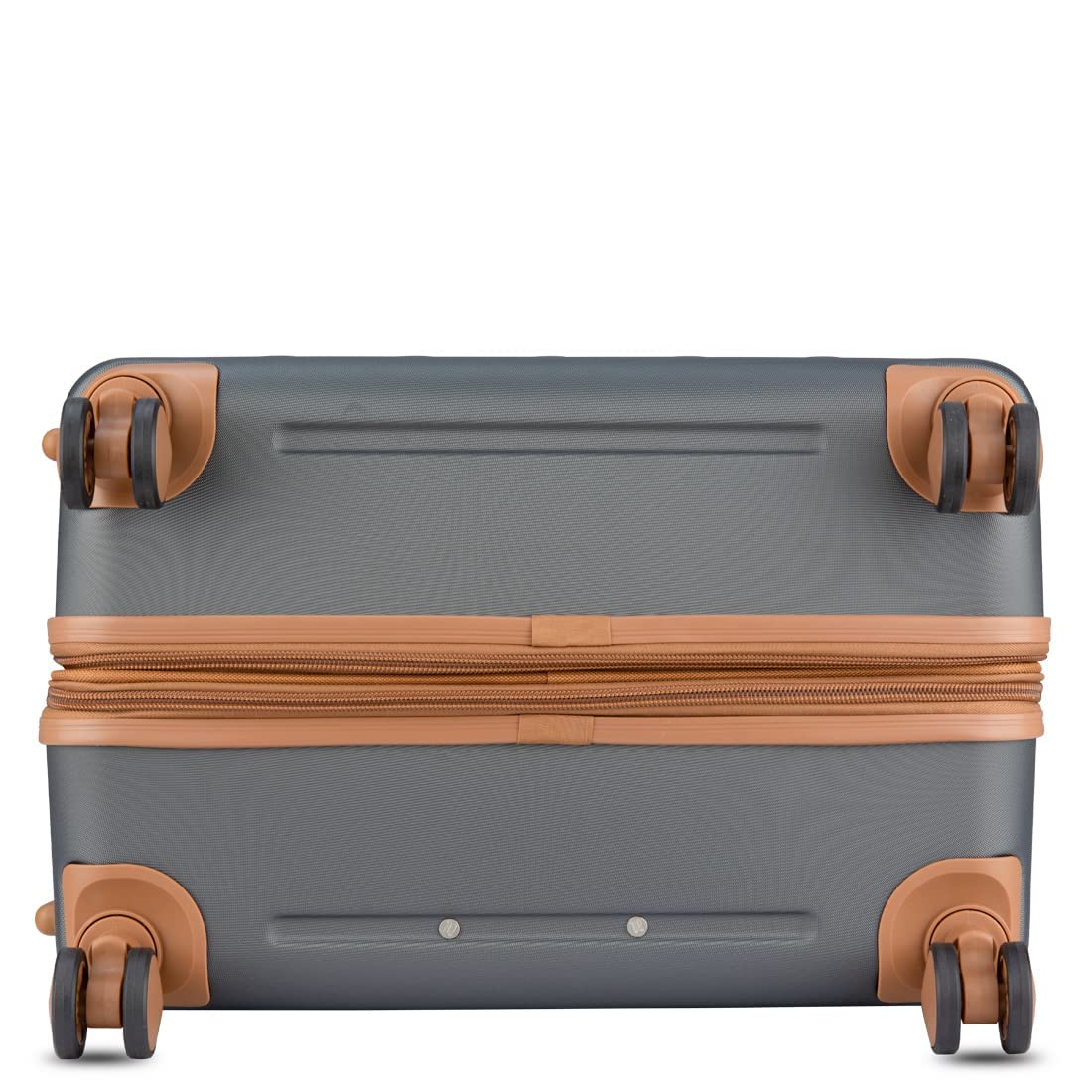 it luggage Fashionista Charcoal Grey-Set of 2-Large & Cabin-28 & 20 inches Expandable Hardsided with TSA Lock & Wet Pouch Inside 8 Wheel Trolley Bag
