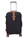 it luggage- Shoreside-Brown-Cabin 20 inches Expandable Hard Case Beautiful Interior with Wet Pouch Carry-on 8 Wheel Trolley Bag