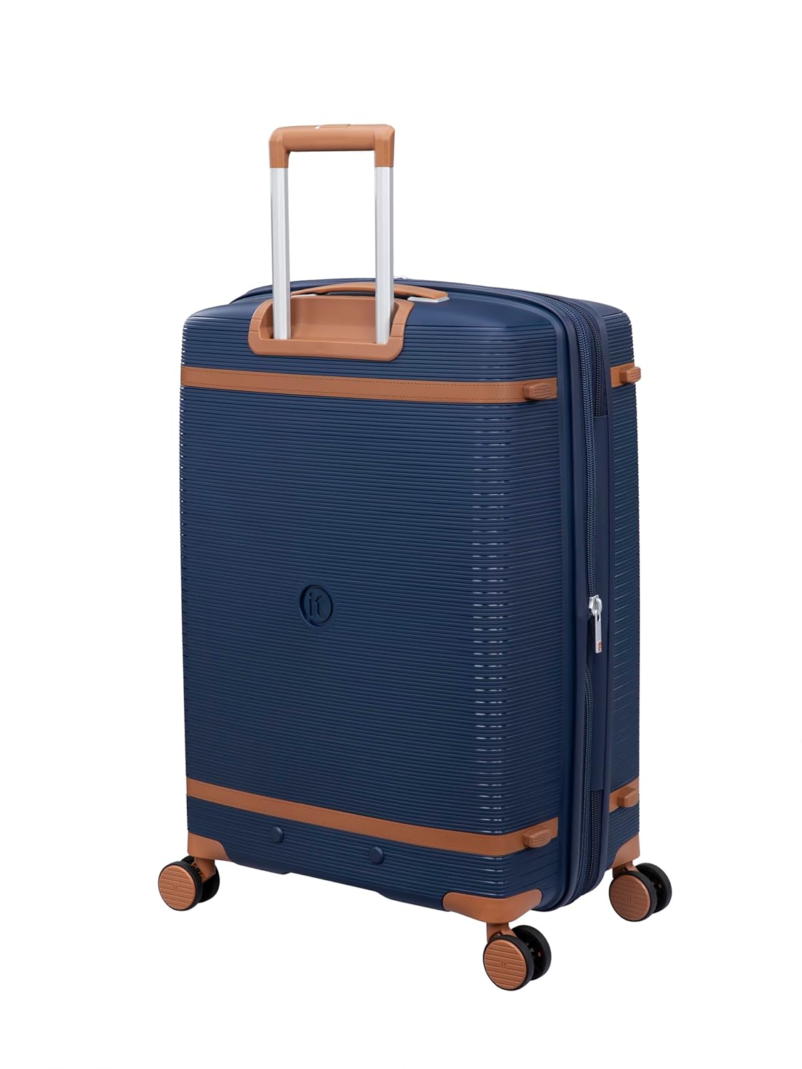 it luggage- Illustrious-Dark Blue-Cabin 20 inches Expandable Hard Case Beautiful Interior Carry-on 8 Wheel Trolley Bag