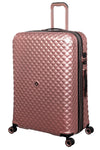 it luggage-Glitzy-Metallic Rose Gold-Large-28 inches Expandable Hard case Check-in Luggage Beautiful Interior 8 Wheel Trolley Bag with TSA Lock & Wet Pouch Inside