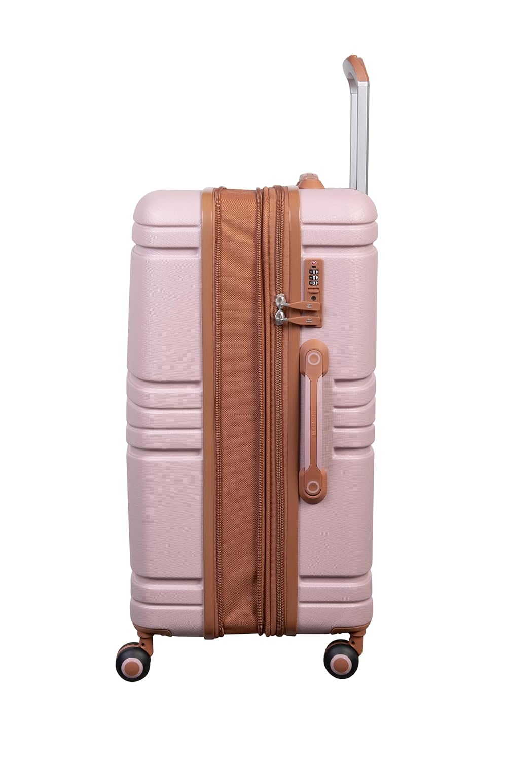 it luggage-Quintessential-Mauve Pink-Set of 3-Large, Medium & Cabin- 28,24,20 inches Expandable Hard Case Beautiful Interior with Wet Pouch Carry-on & Check-in Luggage 8 Wheel Trolley Bag